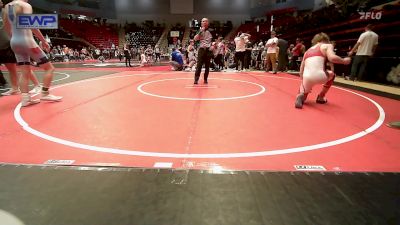 140 lbs Semifinal - Destry Blair, Caney Valley Wrestling vs Eli Boggan, Team Tulsa Wrestling Club