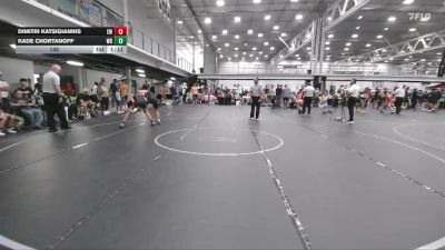 130 lbs Round 8 (10 Team) - Kade Chortanoff, Wayne Danger vs Dimitri Katsigiannis, Edge Wrestling