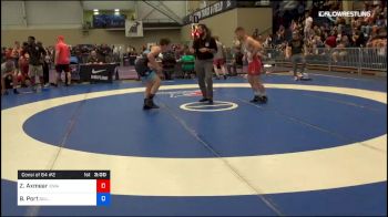 70 kg Consi Of 64 #2 - Zachary Axmear, IOWA vs Brock Port, Bellefonte