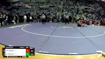 195 lbs Quarterfinal - Mickey Daring, Fort Wayne Bishop Luers vs Nash Shupert, Elkhart