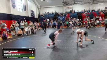 132 lbs Semifinal - Sylas Woodard, Unattached vs William Vosburgh, Carolina Reapers