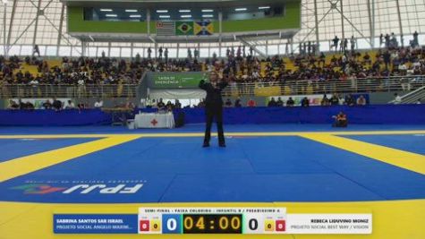 SABRINA SANTOS SAR ISRAEL vs REBECA LIDUVINO MONIZ 2026 FPJJ Circuito Paulista GI Etapa 3
