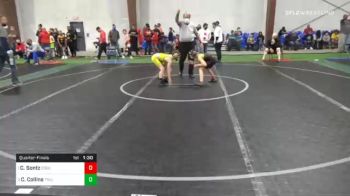 75 lbs Quarterfinal - Cameron Sontz, Edge vs Cade Collins, Triumph