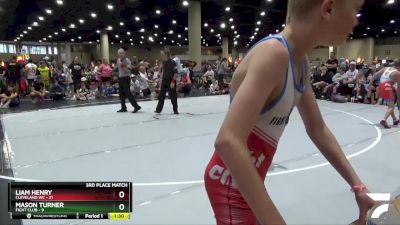 75 lbs Placement (16 Team) - Eli Schaefer, Fight Club vs Kalix Kilpatrick, Cleveland WC