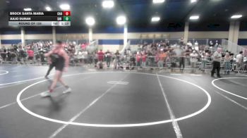 126 lbs Round Of 128 - Brock Santa Maria, Chain Wr Ac vs Julio Duran, San Jacinto WC