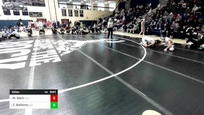 152 lbs Consolation - Max Stein, Faith Christian Academy vs Zach Ballante, St. Joseph Regional