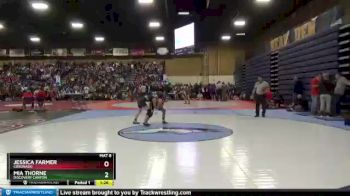 111 lbs Champ. Round 2 - Mia Thorne, Discovery Canyon vs Jessica Farmer, Coronado