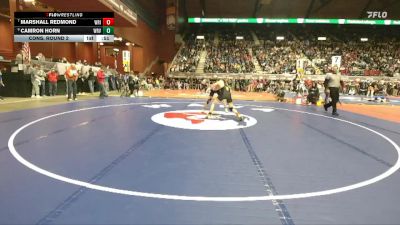 2A-138 lbs Cons. Round 2 - Marshall Redmond, Wright vs Camron Horn, Wind River