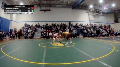 114 lbs Consy 1 - Knourth Drury, Ligonier Valley vs Andrew Pohland, Greensburg Salem