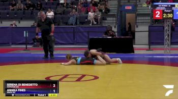 53 kg Round 2 - Serena Di Benedetto, Hamilton WC vs Annika Fines, Dinos WC