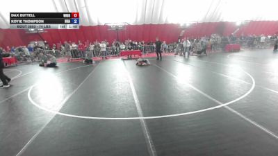 74 lbs Cons. Semis - Dax Buttell, Wrestling Brotherhood vs Koyie Thompson, Big Game