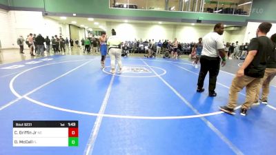 150 lbs Consi Of 32 #1 - Cedric Griffin Jr, NC vs Draven McCall, FL