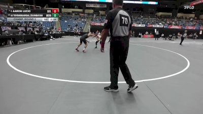 133 lbs Champ. Round 2 - 1 Aaron Lucio, Southeastern vs 16 Tuvshinjargal Zuunbayan, Missouri Valley