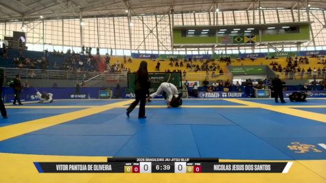 Nicolas Jesus Dos Santos vs Vitor Pantoja De Oliveira 2026 Brasileiro Jiu-Jitsu IBJJF