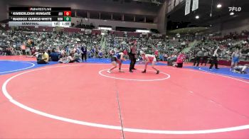 119 lbs Semifinal - Kimberleigh Hungate, Arkansas vs Maddox Quiroz-White, Mighty Bluebirds Wrestling
