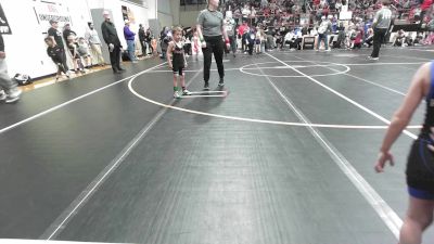 43 lbs Quarterfinal - Raider Hopkins, Tulsa Blue T Panthers vs Kase Zappone, Barnsdall Youth Wrestling