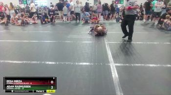 60 lbs Round 4 (10 Team) - Adam Rasmussen, Georgia United vs Eesa Mirza, Florida Scorpions Black