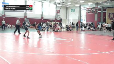 100 lbs Rr Rnd 5 - Eden Berrelleza, Savage House Wrestling Club vs Brian Flynn, Smwc Wolfpack