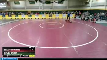 45 lbs Cons. Round 3 - Rozin Jacobs, Cobbler Wrestling vs Aven Radway, Sturgis Youth Wrestling