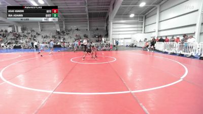 90 lbs Rr Rnd 1 - JoJo Igneri, Team Gotcha Blue vs Isa Adams, Quest School Of Wrestling ES