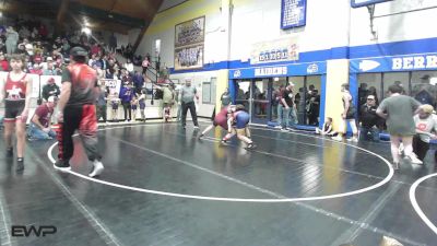 110-120 lbs Quarterfinal - Gracie Wright, IRONMEN Wrestling Club vs Luke Jordan, Team Tulsa Wrestling Club