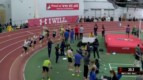 Men's Mile, Heat 2 - Geordie Beamish WILD Kick Leads The Entire Field Under 4 Minutes, 3:51 FTW!