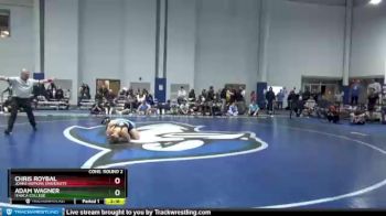 157 lbs Cons. Round 2 - Adam Wagner, Ithaca College vs Chris Roybal, Johns Hopkins University