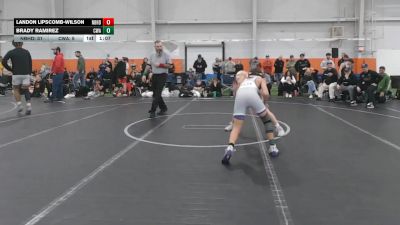100 lbs Round 7 (10 Team) - Landon Lipscomb-Wilson, Neighborhood Wrestling vs Brady Ramirez, Contenders WA