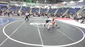 130 lbs Quarterfinal - Ty Eversman, Bear Cave WC vs Kozad Porter, Cheyenne East HS