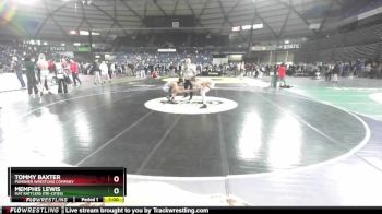 105 lbs 3rd Place Match - Memphis Lewis, Mat Rattlers (Tri-Cities) vs Tommy Baxter, Punisher Wrestling Company