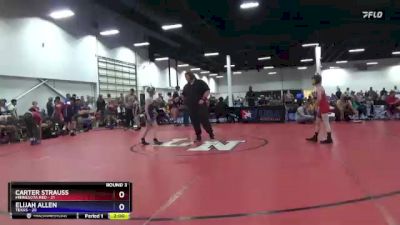 77 lbs Round 3 (8 Team) - Carter Strauss, Minnesota Red vs Elijah Allen, Texas