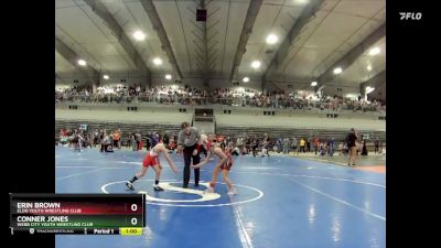 65C Quarterfinal - Erin Brown, Eldo Youth Wrestling Club vs Conner Jones, Webb City Youth Wrestling Club