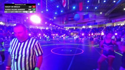 136 lbs Round Of 16 - Savannah Pietrzak, No Team vs Eliana White, Jimenez Trained Academy