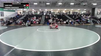 106 lbs Semifinal - Alex Hall, Greater Heights Wrestling vs Dominic Marchack, Eierman Elite