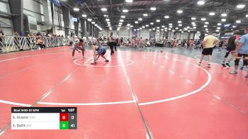 160 lbs Rr Rnd 1 - Shaine Givens, Contender Elite vs Xayden Sallit, Grit Mat Club Blue