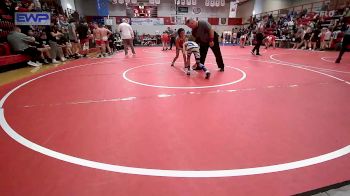 76-80 lbs Rr Rnd 3 - Kendra Loader, Caney Valley Wrestling vs Gehrig Stenstrom, Parsons Wrestling Club