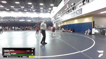 285 lbs Champ. Round 2 - Denzel Mabry, Unattached vs Taven Avila, West Hills