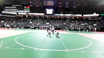 61 lbs Cons. Round 1 - Coltyn Mitchell, KAWA vs Rush Lawhead, OHCA