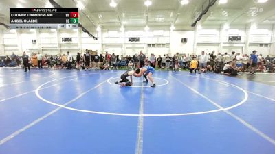 118 lbs Consi Of 4 - Cooper Chamberlain, WV vs Angel Olalde, NC