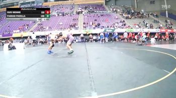 157 lbs Round 1 (16 Team) - Fabian Padilla, Life University vs Gus Menne, Corban University