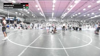 126 lbs Quarterfinal - Antonio Mills, Team Shutt Van Hoven vs Isaac Novod, Doughboy Black