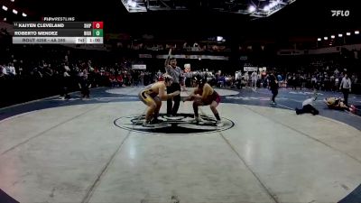 4A 285 lbs Cons. Round 2 - Kaiyen Cleveland, Shiprock vs Roberto Mendez, Highland