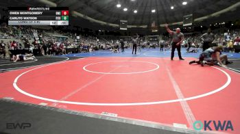 160 lbs Consi Of 8 #2 - Owen Montgomery, Berryhill Wrestling Club vs Carlito Watson, Pitbull Wrestling Academy