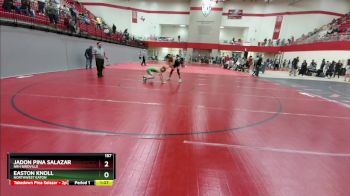 157 lbs Round 5 - Jadon Pina Salazar, NRH Birdville vs Easton Knoll, Northwest Eaton