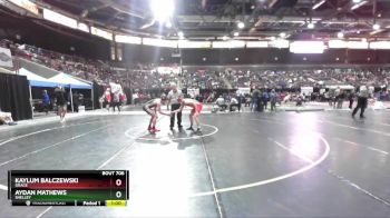 160 lbs Cons. Round 1 - Aydan Mathews, Shelley vs Kaylum Balczewski, Grace