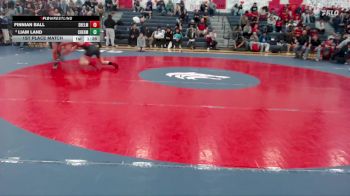 150 lbs 1st Place Match - Finnian Ball, Shelton vs Liam Land, W. F. West