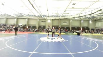 132 lbs Round Of 16 - Narayah Rodriguez, Bristol Eastern vs Addison Streubel, New Milford