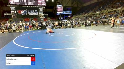 220 lbs Cons 32 #1 - Emilio DuComb, Arizona vs Kaleb Ivie, Florida