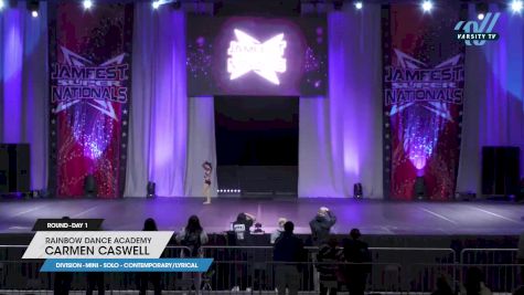 Rainbow Dance Academy - Carmen Caswell [2023 Mini - Solo - Contemporary/Lyrical Day 1] 2023 JAMfest Dance Super Nationals