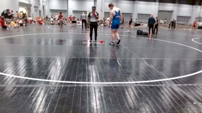 218 lbs Round 2 (8 Team) - Akeem Bateman, Mat Assassins Black vs Isaiah Jones, Indiana Outlaws